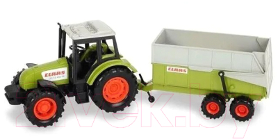 Трактор игрушечный Dickie Claas Ares с прицепом / 3736004