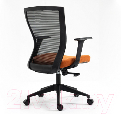 Кресло офисное Signal Q-328 (черный/оранжевый)