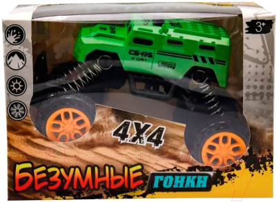 Автомобиль игрушечный Funky Toys Безумные гонки / 116079HL