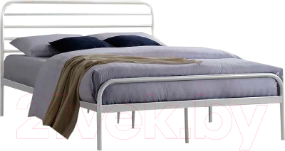 Односпальная кровать Signal Bolonia 140x200 (белый)