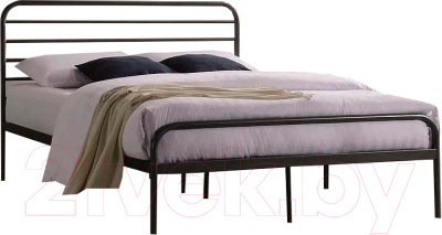 Односпальная кровать Signal Bolonia 140x200 (черный)