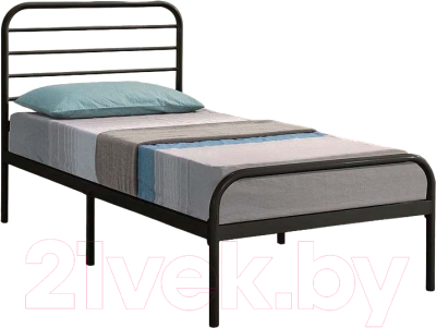 Односпальная кровать Signal Bolonia 90x200 (черный)