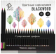 Набор цветных карандашей АртФормат Blackwood / AF03-051-72  (72цв) - 