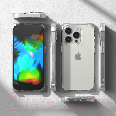 Чехол-накладка Ringke Fusion Bumper для iPhone 14 Pro (прозрачный)