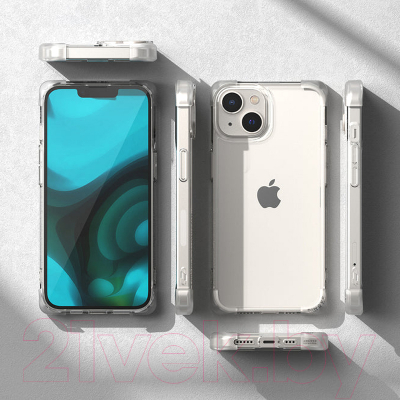 Чехол-накладка Ringke Fusion Bumper для iPhone 14 (прозрачный)