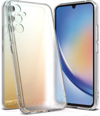 Чехол-накладка Ringke Fusion для Samsung Galaxy A34 5G (Semi-Transparent)