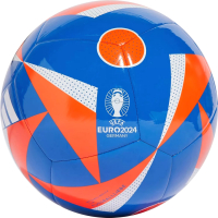Футбольный мяч Adidas Euro24 Club / IN9373 (размер 4, синий/красный) - 