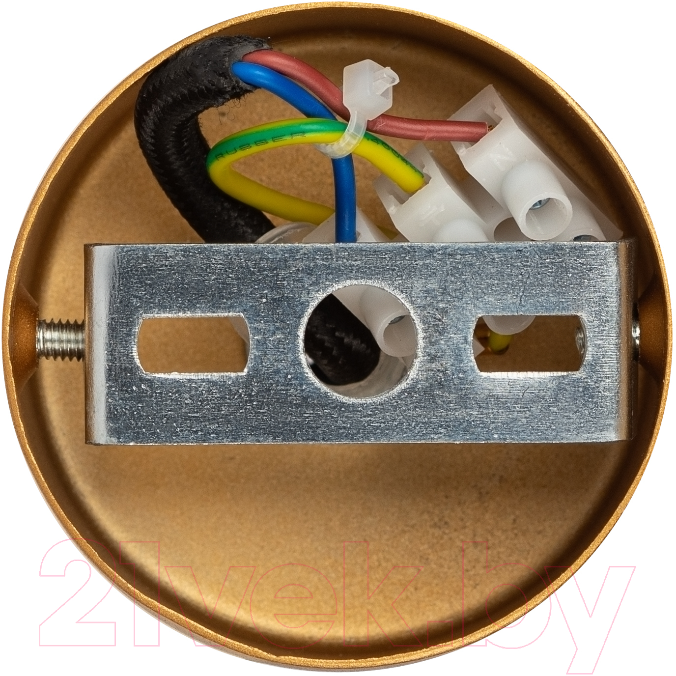Потолочный светильник ЭРА PL15 GD MR16 GU10 / Б0061376 — фото 5