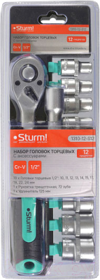 Набор головок слесарных Sturm! 1310-12-S12