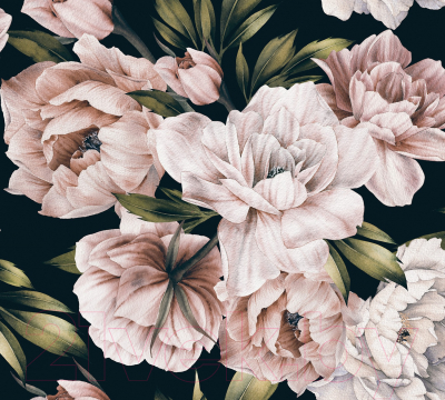 Фотообои листовые Vimala Настенные цветы 11 (270x300)
