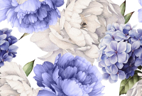 Фотообои листовые Vimala Настенные цветы 12 (270x400) - 