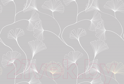 Фотообои листовые Vimala Рисованные цветы 2 (270x400)