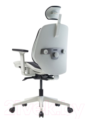 Кресло офисное Duorest ALPHA-HBDA-MW (E) (IT09GY ткань/сетка серый)