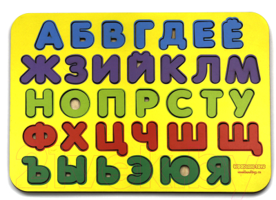 Развивающий игровой набор WoodLand Toys Изучаем буквы №3 / 092201