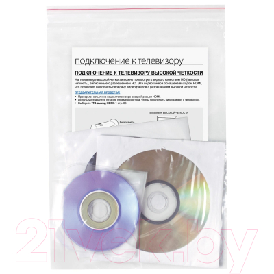Комплект пакетов-слайдеров Brauberg Zip Lock / 606214 (100шт)