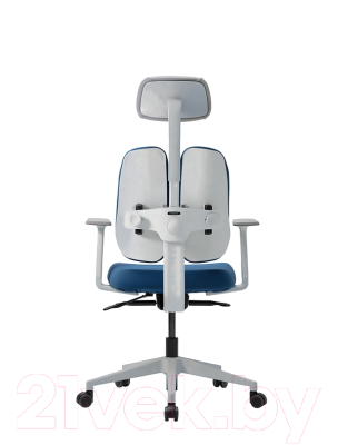 Кресло офисное Duorest D2500G-DASW 8EKGR (ткань голубой)