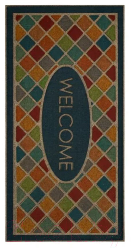 Коврик грязезащитный Multy Home Soft Step Lima Welcome Tile 60x120 / SH5000647