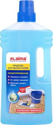 Чистящее средство для пола Laima Professional Утренняя свежесть / 604796 (1л)