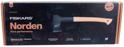 Топор-колун Fiskars Norden N12 + точилка (1052277)