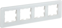 Рамка для выключателя IEK Brite BR-M42-G-41-K01 (белый) - 