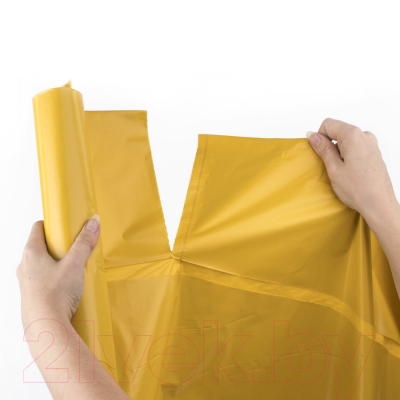 Пакеты для мусора Laima 606705 (120л, 10шт, желтый)