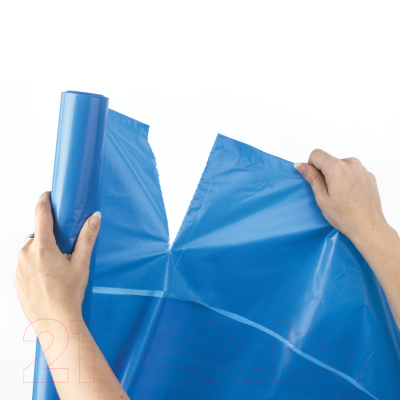 Пакеты для мусора Laima 606707 (120л, 10шт, синий)