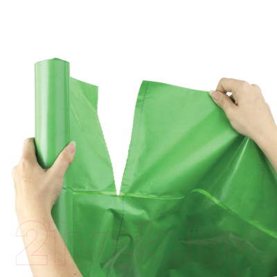 Пакеты для мусора Laima 606708 (120л, 10шт, зеленый)