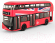 Миниатюра изображения товара Набор игрушечной техники Welly Лондонские автобус и такси / 99931-2TB
