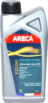 Моторное масло Areca S3200 10W40 / 052241 (1л)