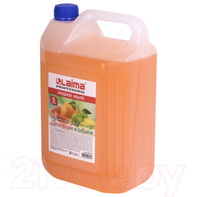 Мыло жидкое Laima Professional Грейпфрут и лайм / 601432 (5л)