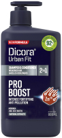 Шампунь для волос Dicora Urban Fit Shampoo & Conditioner Pro Boost Weakness Hair (800мл) - 