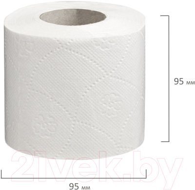 Туалетная бумага Laima 126905 (белый)