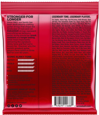 Изображение товара Струны для электрогитары Ernie Ball 2016 11-52