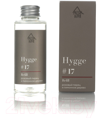 Жидкость для аромадиффузора Arida Home Hygge №17 Розовый перец и лимонное дерево (100мл)