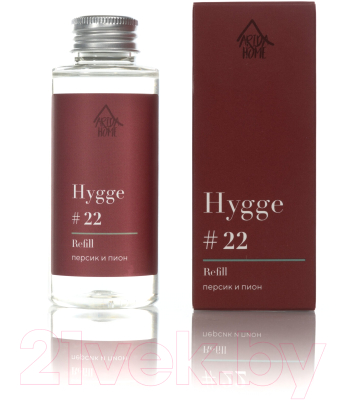 Жидкость для аромадиффузора Arida Home Hygge №22 Персик и пион (100мл)