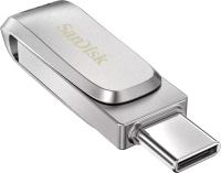 Usb flash накопитель SanDisk Ultra Dual Drive Luxe USB Type-C 256GB (SDDDC4-256G-G46) - 