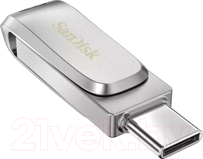 Изображение товара USB flash накопитель SanDisk Ultra Dual Drive Luxe USB Type-C 256GB (SDDDC4-256G-G46)