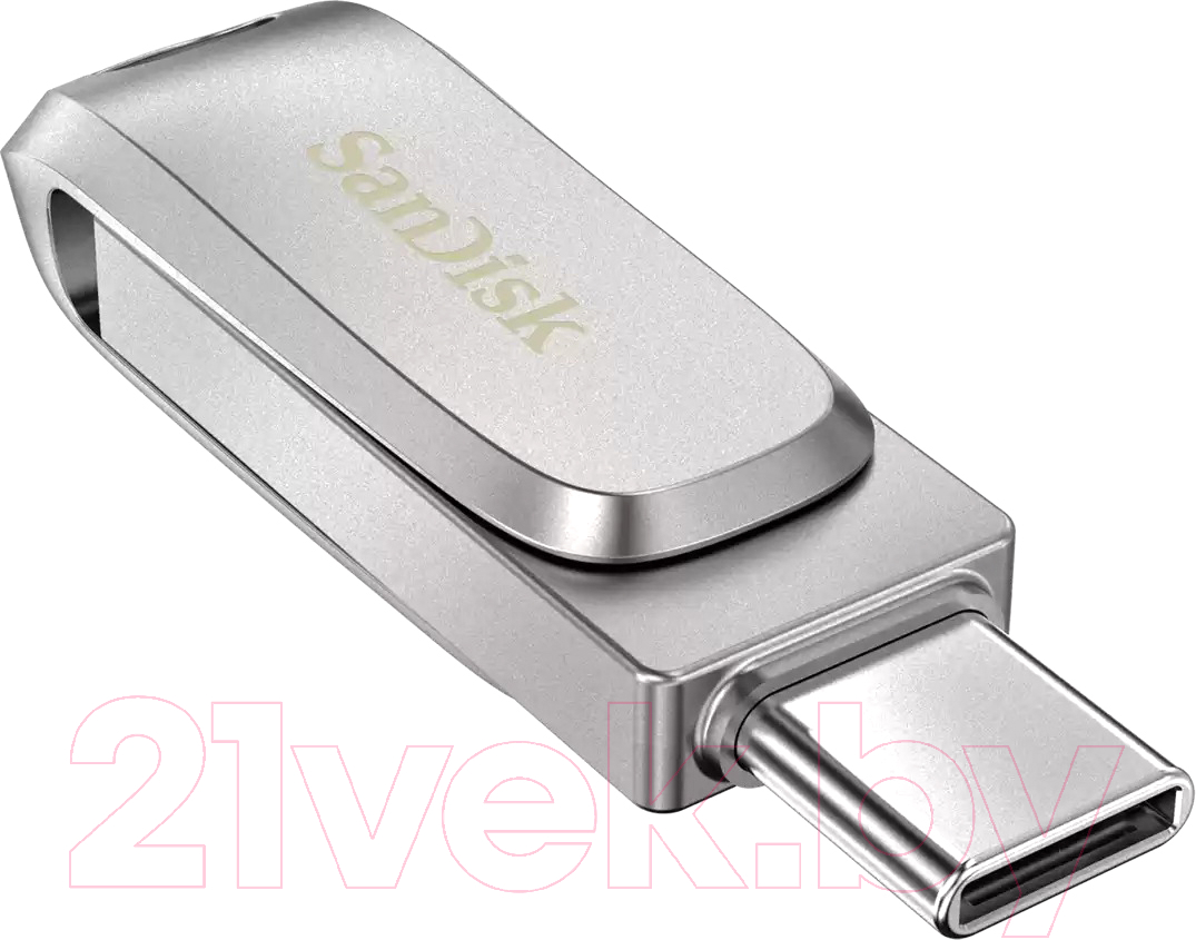 Usb flash накопитель SanDisk Ultra Dual Drive Luxe USB Type-C 256GB (SDDDC4-256G-G46)