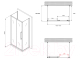 Миниатюра изображения товара Душевой уголок Abber Schwarzer Diamant AG30160BH-S60B-S60B