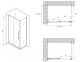 Миниатюра изображения товара Душевой уголок Abber Schwarzer Diamant AG30160MH-S50M