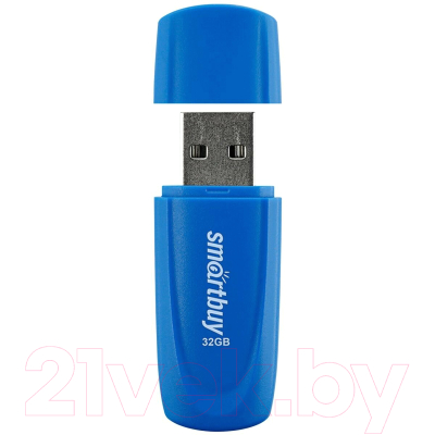 Usb flash накопитель SmartBuy Scout Blue 32GB (SB032GB2SCB)