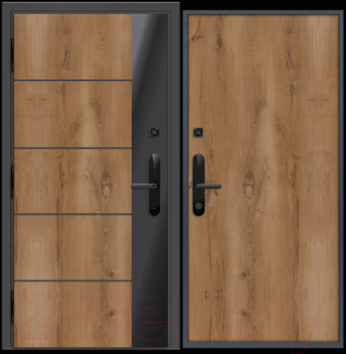 Входная дверь Nord Doors 98x206 левая глухая (Slotex/2613/Р)