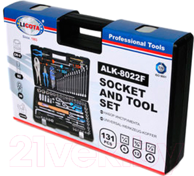 Изображение товара Универсальный набор инструментов Licota ALK-8022F