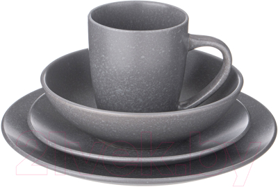 Набор столовой посуды Bronco Moments 577-192 (серый)