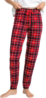 Штаны пижамные Mark Formelle 532310 (р.164/170-98, клетка на красном) - 
