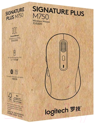 Мышь Logitech Signature Plus M750 / 910-006271 (белый)