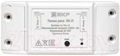 Умное реле EKF Connect Wi-FI 10А / ss-10a-wf