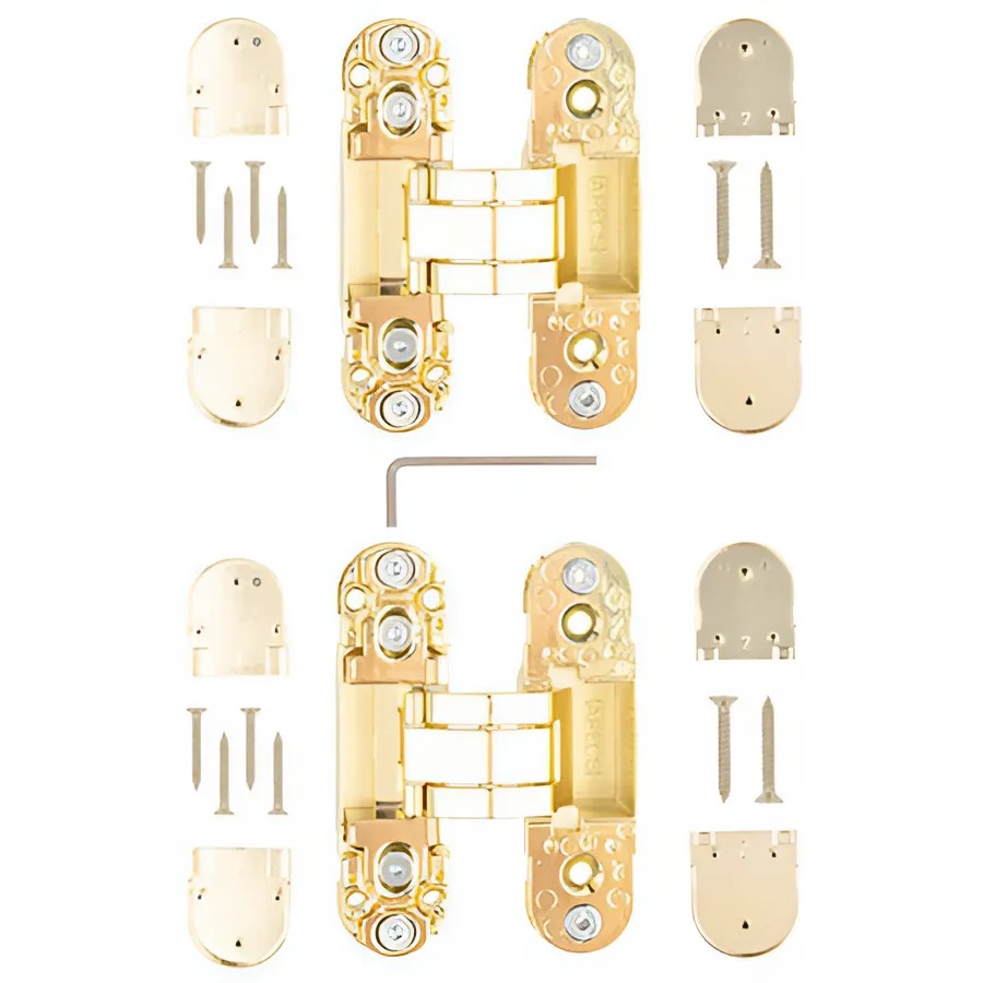 Петля дверная Apecs 110x30-3D-Z-G (R15) (B2B, врезная) — фото 4
