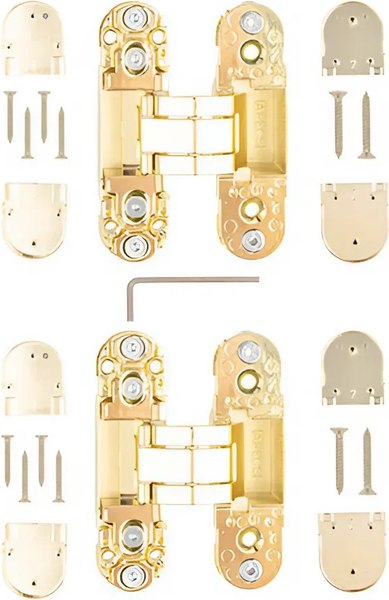 Петля дверная Apecs 110x30-3D-Z-G (R15) (B2B, врезная)