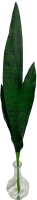 Искусственное растение Артфлора Сансевиерия мраморная зеленая / 105066 - 